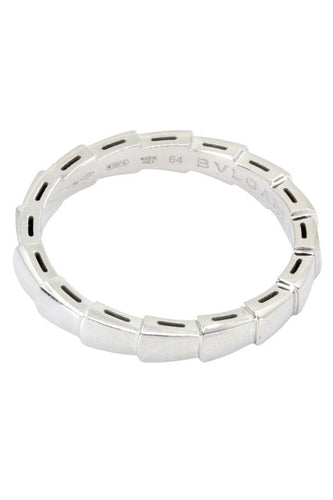Bague 64 ALLIANCE HOMME "SERPENTI VIPER" BULGARI 58 Facettes 040781