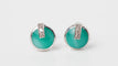 Boucles d'oreilles CLOZEAU - Boucles d'oreilles Or Résine bleu 58 Facettes clozeau