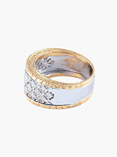 Bague 53 Bague Dentelle Diamants 58 Facettes