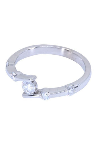 Bague BAGUE MODERNE DIAMANTS 58 Facettes 070181