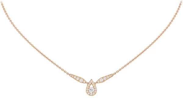 Collier CHAUMET - Collier Joséphine or rose 58 Facettes 082535