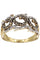 Bague BAGUE MODERNE DIAMANTS NOIRS ET BLANCS 58 Facettes 060501