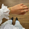 Bracelet Bracelet Rétro Diamants Emeraude 58 Facettes