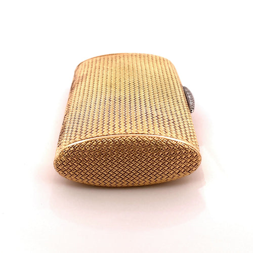 Accessoire Étui vide poche signé André Col or jaune 58 Facettes
