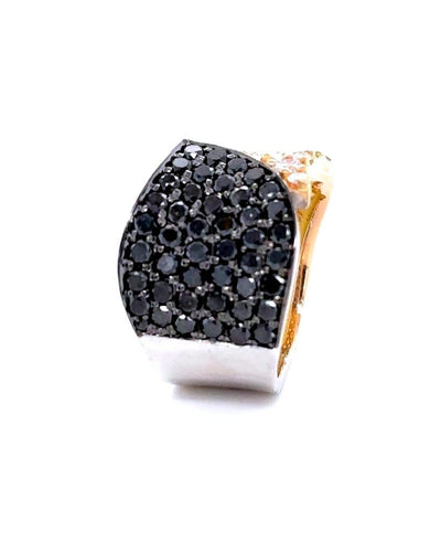 Bague Bague Bicolore 18kt. élégance Diamants 58 Facettes