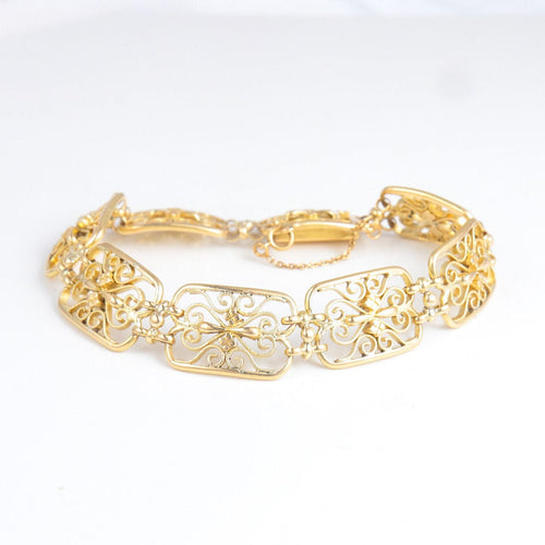Bracelet Bracelet ancien, fin XIXème 58 Facettes
