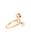 Bague Bague Vous et moi rubis et perle fine 58 Facettes