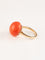 Bague Bague en or jaune et corail 58 Facettes