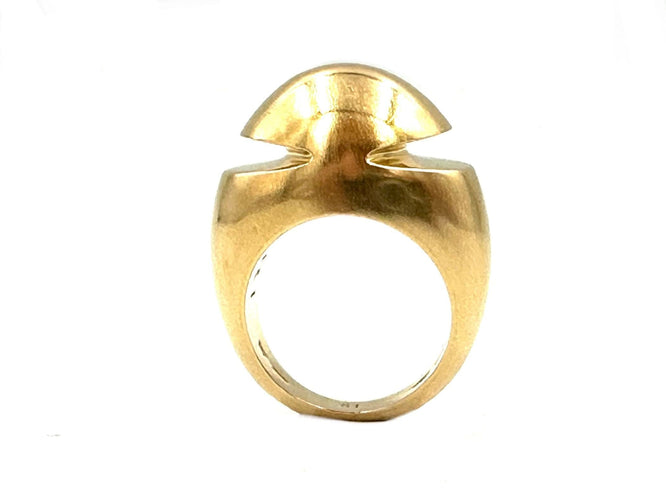 Bague 51 BVLGARI. Bague or rose 18K 58 Facettes