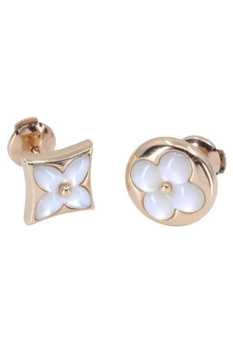 Boucles d'oreilles LOUIS VUITTON - Puces d'oreilles COLOR BLOSSOM STAR 58 Facettes 082311