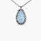 Collier Collier Pendentif Aigue-marine 58 Facettes