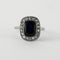 Bague 51 Bague Saphir Diamants 58 Facettes