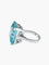 Bague 54.5 Bague Aigue-marine 58 Facettes