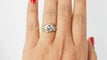 Bague 53.5 Bague Panthère émeraudes et diamants 58 Facettes 31862