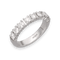 Bague Alliance De Beers platine diamants 58 Facettes