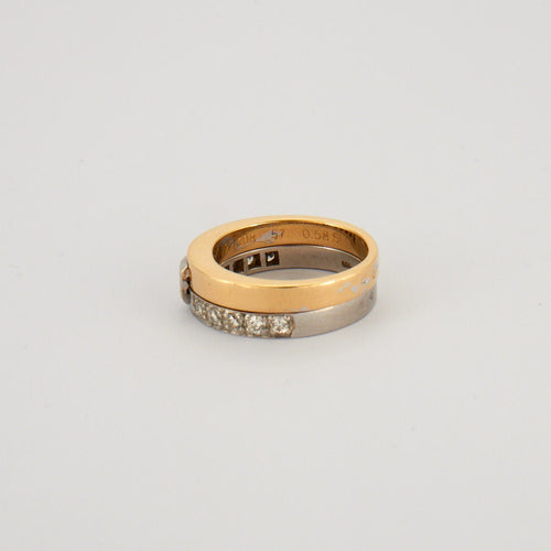 Bague 57 Alain Roure - Bague Chut... Je t'aime 58 Facettes