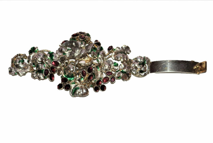 Bracelet Bracelet en argent et vermeil "Oiseau défendant son nid" 58 Facettes 414.1