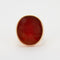 Bague 63 Bague Chevalière Cornaline 58 Facettes 332.25
