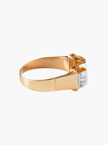 Bague Bague Tank Diamants 58 Facettes