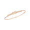 Bracelet CHAUMET - Bracelet Liens Or rose Diamants 58 Facettes 082180