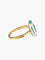 Bague 52 Bague style Art Déco diamants et émeraudes 58 Facettes