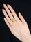 Bague 55 Chanel - Bague Modèle "Baroque" Perles et Or Jaune 58 Facettes