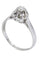 Bague SOLITAIRE ANCIEN DIAMANT 0.15 CARAT 58 Facettes 050131
