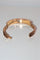 Bracelet Bracelet Napoléon III Or Rose Et émail Noir 58 Facettes 545