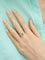 Bague 54 Bague Jarretière Saphirs et Diamants 58 Facettes