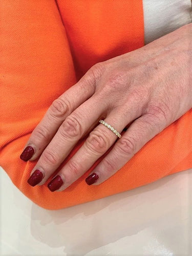 Bague 58 ALLIANCE MODERNE DIAMANTS 58 Facettes 048551