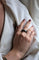 Bague 52 bague Guy Laroche entrecroisée 58 Facettes 210