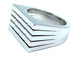 Bague PIAGET. Bague moderniste en or blanc 58 Facettes