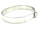 Bracelet DINH VAN. Bracelet Cube Serrure or blanc diamants 58 Facettes