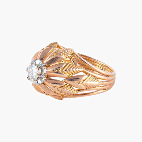 Bague 49 Bague Or jaune Diamant 58 Facettes