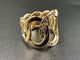 Bague 51 POMELLATO. Collection Brera, bague or rose 18K et diamants cognac 58 Facettes