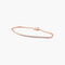Bracelet Bracelet Tennis Or rose Diamants 58 Facettes