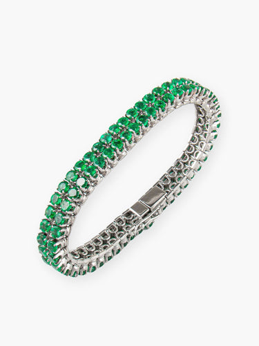 Bracelet Bracelet Emeraudes 58 Facettes