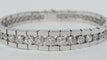 Bracelet 17cm Bracelet rivière ancien en or blanc et diamants 58 Facettes 32319