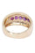 Bague 54 BAGUE MODERNE RUBIS ET DIAMANTS 58 Facettes 063001