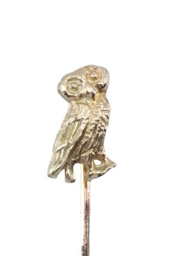 Broche ÉPINGLE ANCIENNE HIBOU 58 Facettes 068941