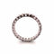 Bague Alliance américaine en or blanc, diamants 58 Facettes