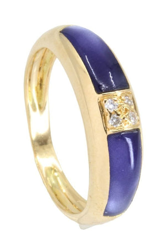 Bague BAGUE MODERNE DIAMANTS 58 Facettes 053781