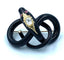 Broche Broche 19ème, or jaune, émail et diamant 58 Facettes
