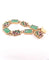 Bracelet Bracelet diamants, émeraudes, saphirs, rubis et jade vert 58 Facettes