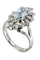 MARQUISE TOPAZE ET DIAMANTS ANNÉES 50' 58 Facettes 038751