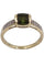 Bague 54 Bague Or jaune Péridot Diamants 58 Facettes 080161