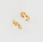 Boucles d'oreilles Boucles d'oreilles en or jaune et blanc 58 Facettes