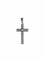 Pendentif Grande croix 2 Ors Diamants 58 Facettes