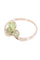Bague 50 BAGUE ANCIENNE FLEUR DE LYS PÉRIDOTS 58 Facettes 069341