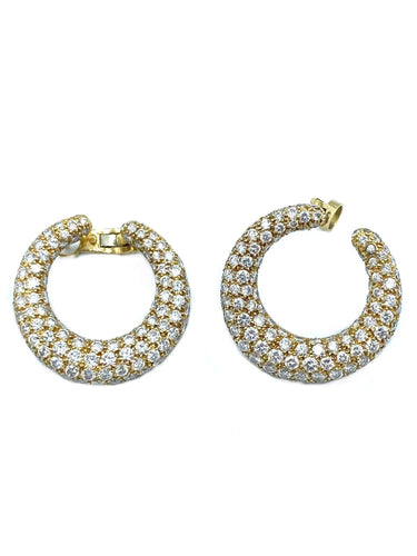 Boucles d'oreilles Boucles d’oreilles CARTIER Panthère 58 Facettes